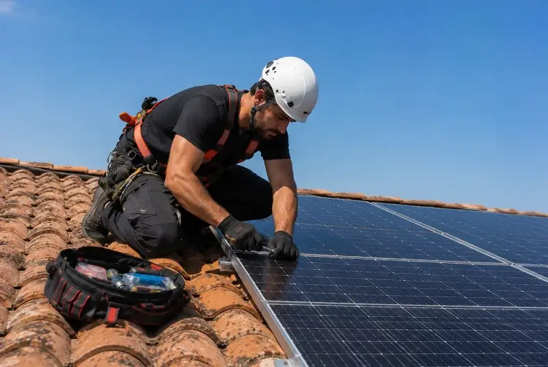 Maintenance et monitoring de panneaux solaires à Trémolat